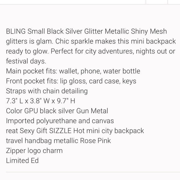 VSC Backpack Purse - Picture 13 of 13